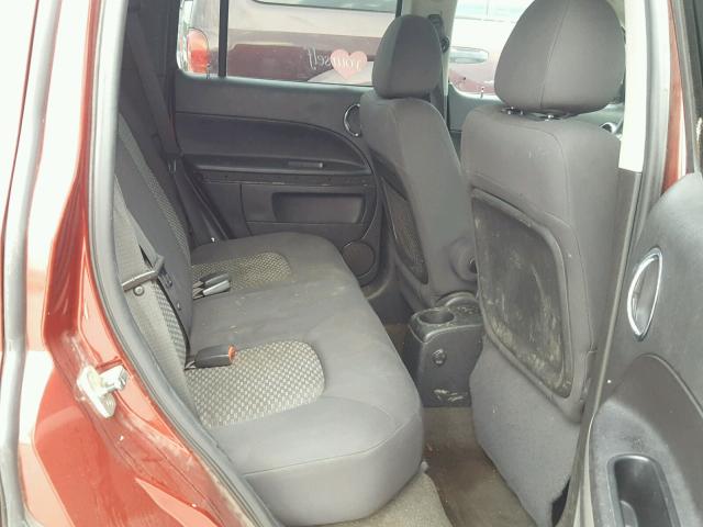 3GNCA13D18S703150 - 2008 CHEVROLET HHR LS BURGUNDY photo 6