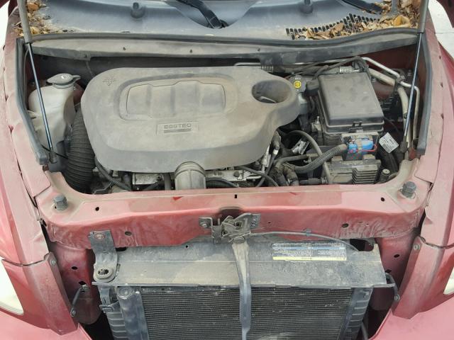 3GNCA13D18S703150 - 2008 CHEVROLET HHR LS BURGUNDY photo 7