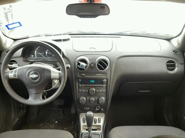 3GNCA13D18S703150 - 2008 CHEVROLET HHR LS BURGUNDY photo 9