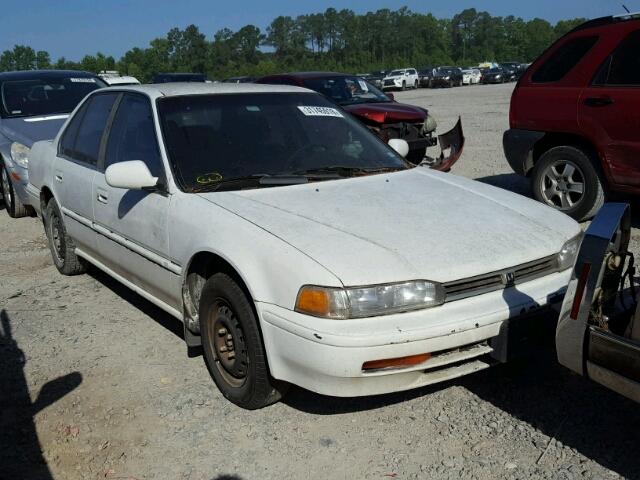 JHMCB7556PC037341 - 1993 HONDA ACCORD LX WHITE photo 1