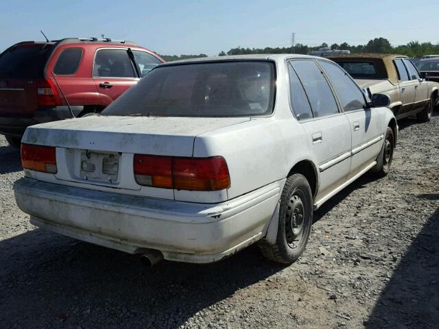 JHMCB7556PC037341 - 1993 HONDA ACCORD LX WHITE photo 4