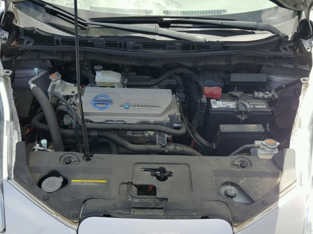 JN1AZ0CP3CT021384 - 2012 NISSAN LEAF SV SILVER photo 7