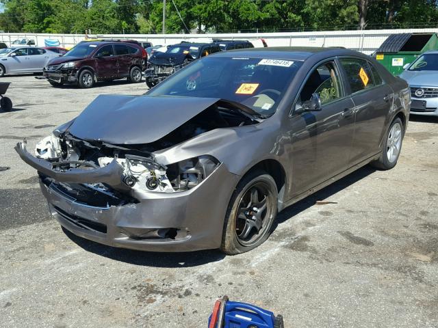 1G1ZA5EU8BF323363 - 2011 CHEVROLET MALIBU LS 灰色 照片 2
