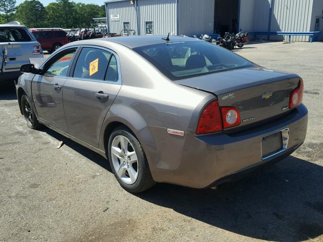 1G1ZA5EU8BF323363 - 2011 CHEVROLET MALIBU LS 灰色 照片 3