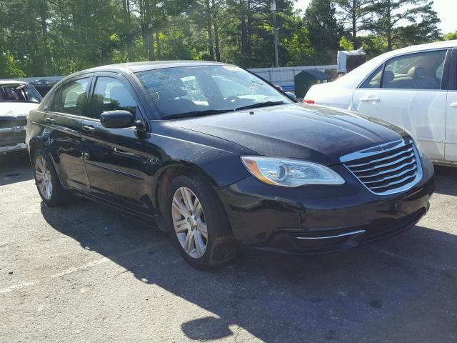 1C3CCBBB4DN715004 - 2013 CHRYSLER 200 TOURIN BLACK photo 1