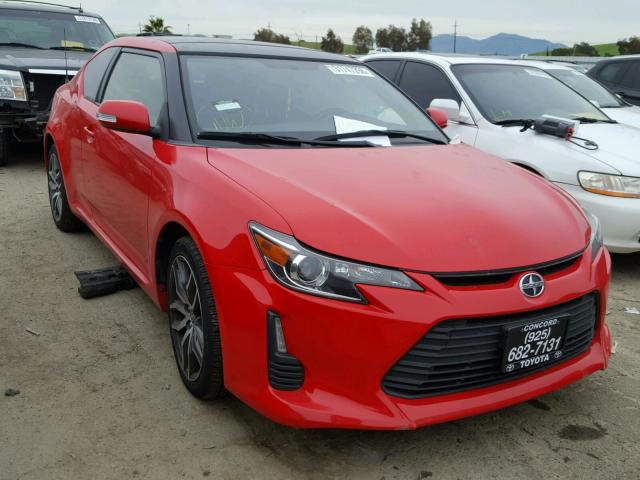 JTKJF5C77FJ003692 - 2015 TOYOTA SCION TC 红色 照片 1