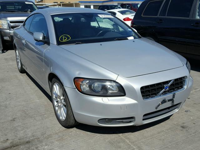 YV1MC68237J017603 - 2007 VOLVO C70 T5 SILVER photo 1