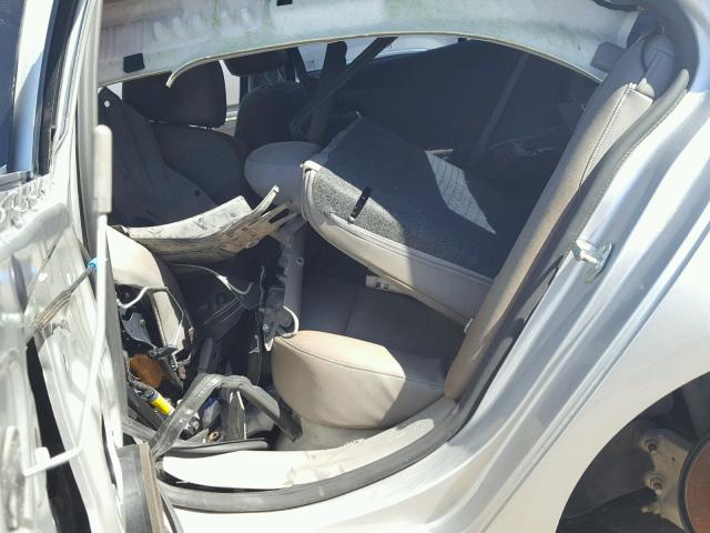 1G11C5SL0EF112052 - 2014 CHEVROLET MALIBU 1LT SILVER photo 6