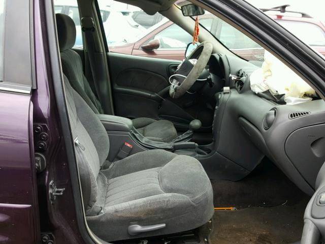 1G2NE52T4XM713745 - 1999 PONTIAC GRAND AM S Bənövşəyi foto 5