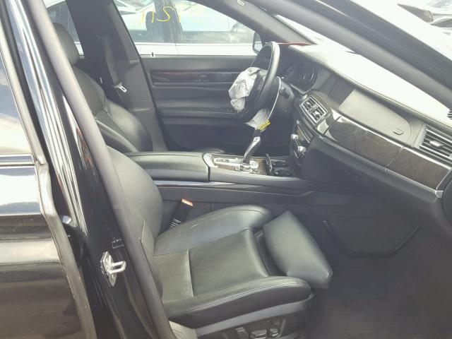 WBAKA8C5XCDX01330 - 2012 BMW 750I BLACK photo 5
