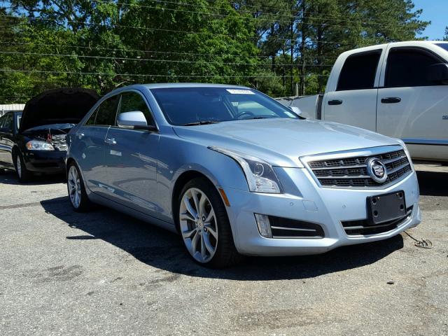 1G6AE5SX3D0137942 - 2013 CADILLAC ATS PREMIU BLUE photo 1