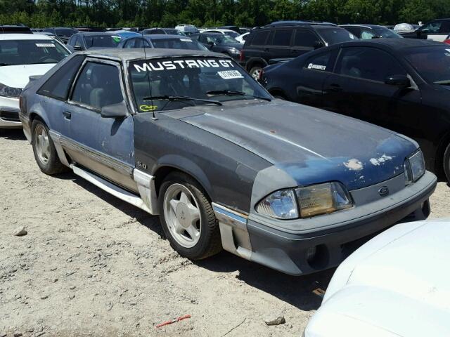 1FABP42E7JF132794 - 1988 FORD MUSTANG GT BLUE photo 1