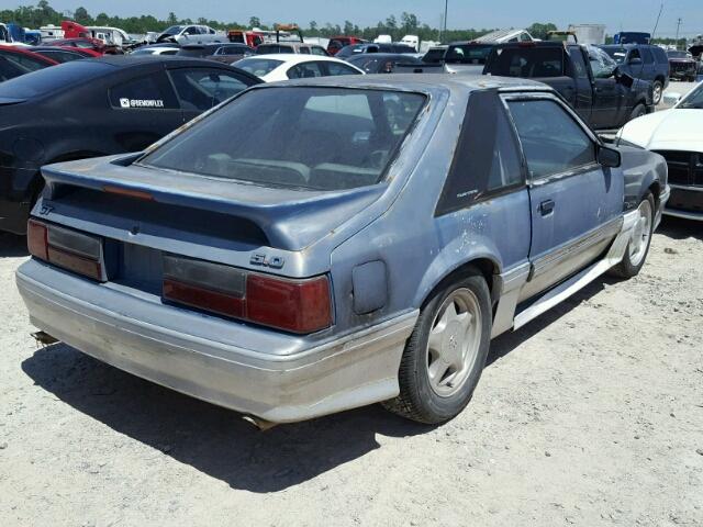 1FABP42E7JF132794 - 1988 FORD MUSTANG GT BLUE photo 4