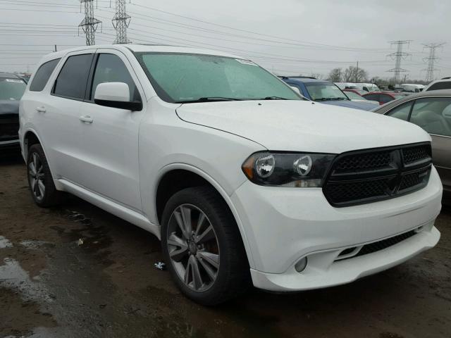 1C4RDJAG4DC670040 - 2013 DODGE DURANGO SX WHITE photo 1