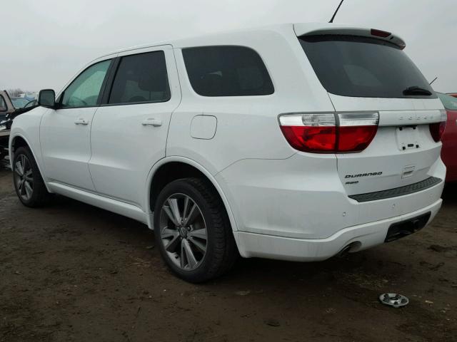 1C4RDJAG4DC670040 - 2013 DODGE DURANGO SX WHITE photo 3