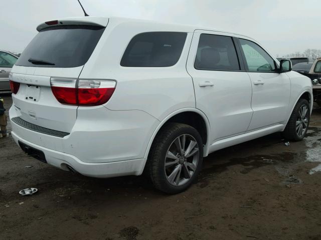 1C4RDJAG4DC670040 - 2013 DODGE DURANGO SX WHITE photo 4