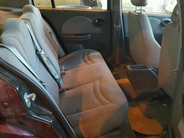 1G8AG52F13Z176645 - 2003 SATURN ION LEVEL MAROON photo 6