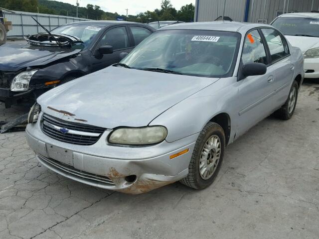 1G1ND52J416135406 - 2001 CHEVROLET MALIBU SILVER photo 2