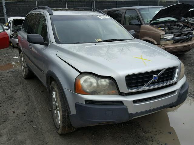 YV1CY59H841096496 - 2004 VOLVO XC90 SILVER photo 1