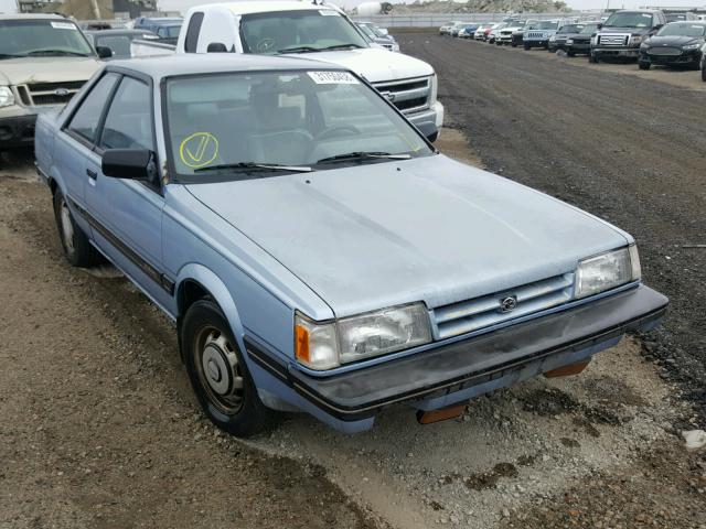 JF1AG43B6JB803301 - 1988 SUBARU GL BLUE photo 1