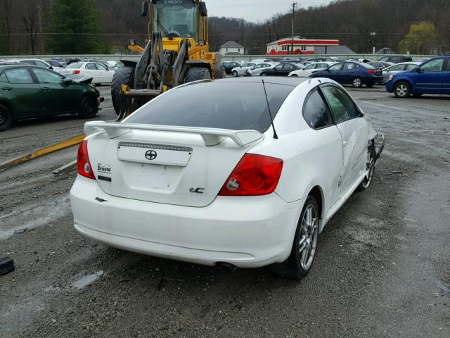 JTKDE177150020639 - 2005 TOYOTA SCION TC 白色 照片 4