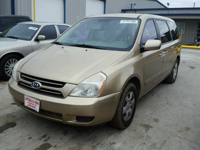 KNDMB233166034225 - 2006 KIA SEDONA EX GOLD photo 2