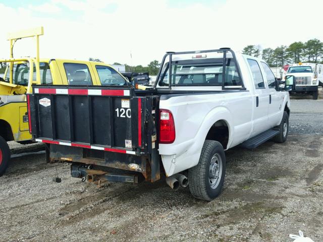 1FT8W3BT2CEC95748 - 2012 FORD F350 SUPER WHITE photo 4