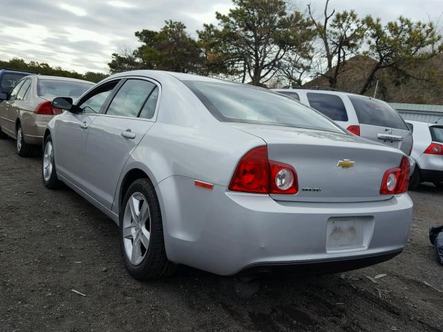 1G1ZA5EU4CF349458 - 2012 CHEVROLET MALIBU LS 银色 照片 3