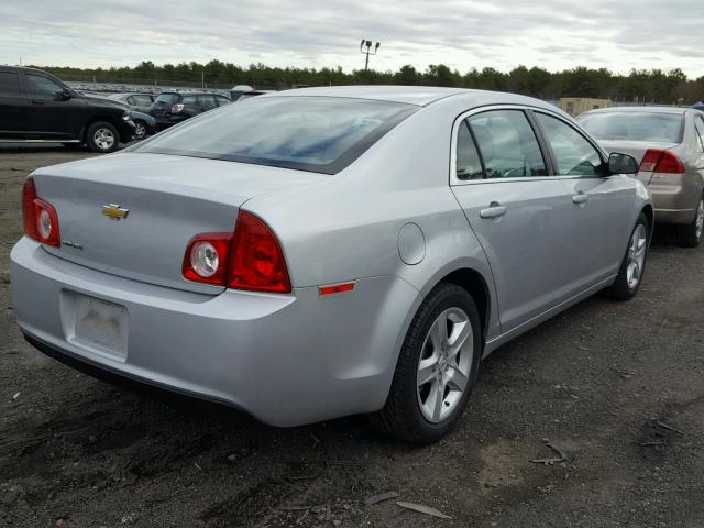 1G1ZA5EU4CF349458 - 2012 CHEVROLET MALIBU LS 银色 照片 4