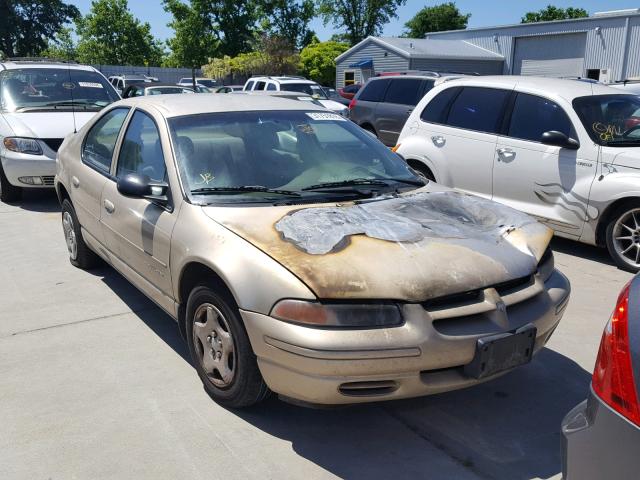 1B3EJ46X6WN135186 - 1998 DODGE STRATUS TAN photo 1