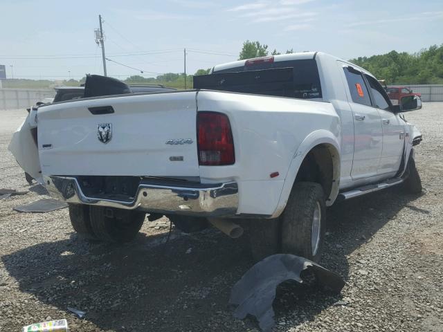 3C63DRML5CG258631 - 2012 DODGE RAM 3500 L WHITE photo 4