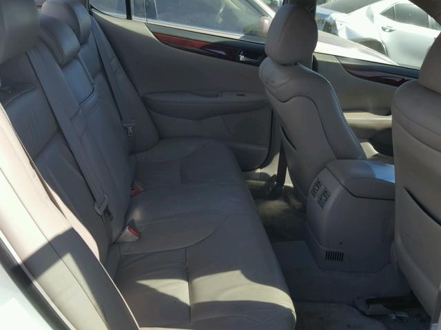 JTHBF30G830096632 - 2003 LEXUS ES 300 WHITE photo 6