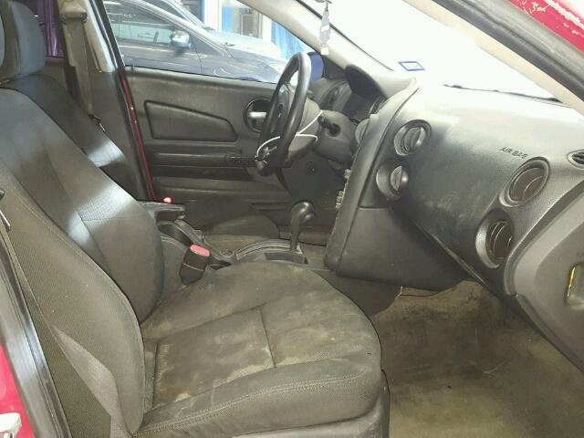 2G2WP552871123142 - 2007 PONTIAC GRAND PRIX RED photo 5