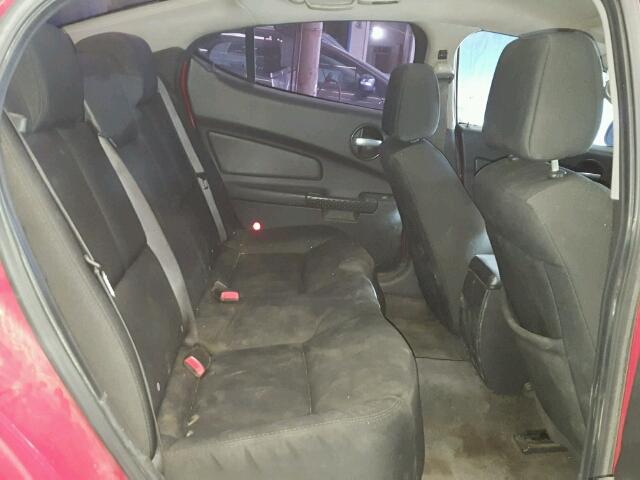 2G2WP552871123142 - 2007 PONTIAC GRAND PRIX RED photo 6