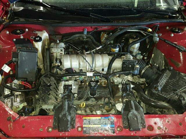 2G2WP552871123142 - 2007 PONTIAC GRAND PRIX RED photo 7