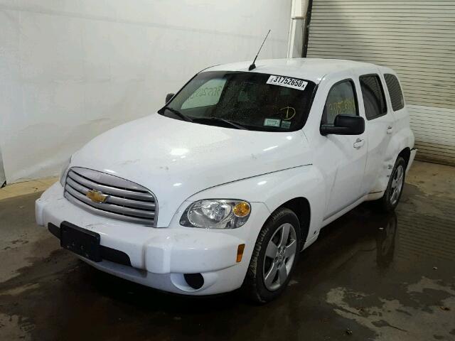 3GNCA13B49S563336 - 2009 CHEVROLET HHR LS WHITE photo 2