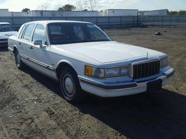 1LNLM81F1LY738524 - 1990 LINCOLN TOWN CAR WHITE photo 1