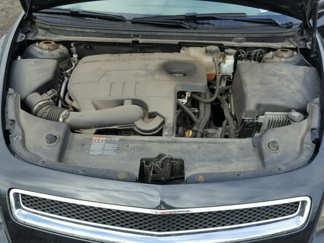 1G1ZA5EUXBF199502 - 2011 CHEVROLET MALIBU LS შავი ფოტო 7