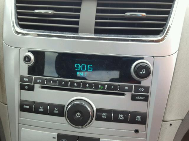 1G1ZA5EUXBF199502 - 2011 CHEVROLET MALIBU LS შავი ფოტო 9