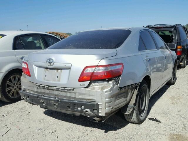 4T1BE46K97U174433 - 2007 TOYOTA CAMRY NEW SILVER photo 4