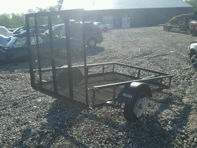 4YMUL0819BV047889 - 2016 UTILITY TRAILER BLACK photo 4