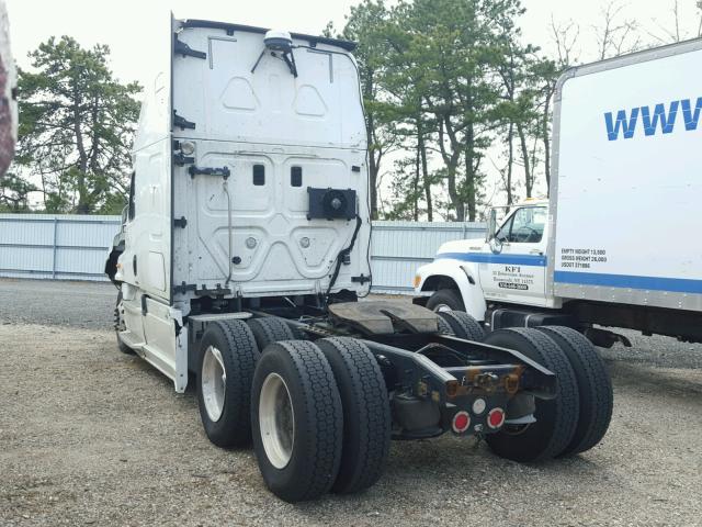 3AKJGLD53E8FP1852 - 2014 FREIGHTLINER CASCADIA WHITE photo 3