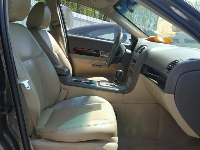 1LNHM86S95Y650447 - 2005 LINCOLN LS Qəhvəyi foto 5