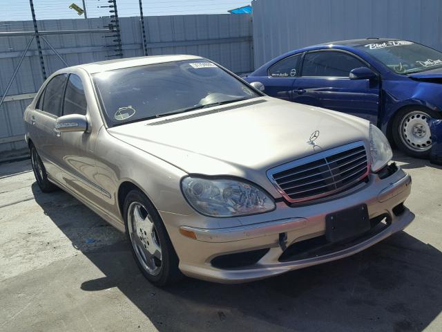 WDBNG75J53A324148 - 2003 MERCEDES-BENZ S 500 GOLD photo 1