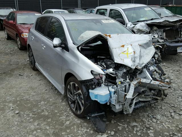 JTNKARJE0JJ562282 - 2018 TOYOTA COROLLA IM SILVER photo 1