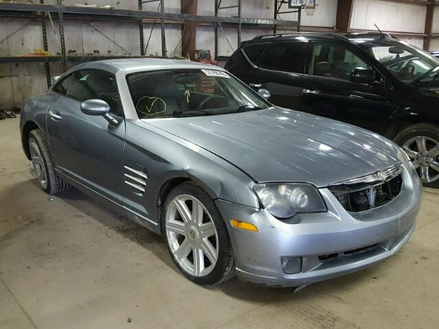 1C3AN69LX4X005164 - 2004 CHRYSLER CROSSFIRE SILVER photo 1