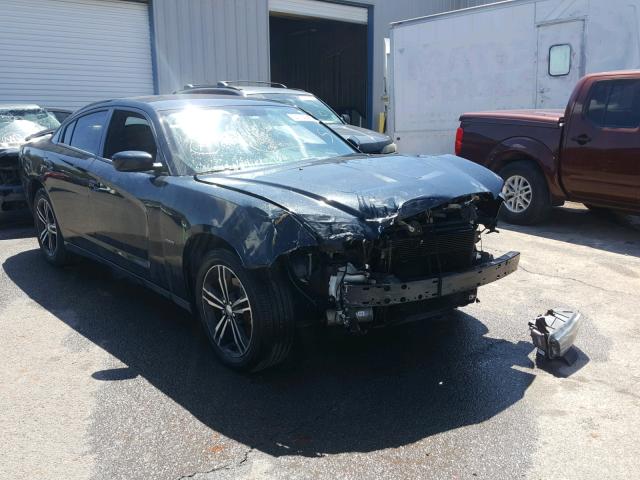 2C3CDXDT4EH296369 - 2014 DODGE CHARGER R/ BLACK photo 1