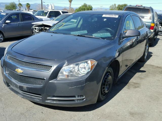 1G1ZC5E06A4164277 - 2010 CHEVROLET MALIBU 1LT GRAY photo 2