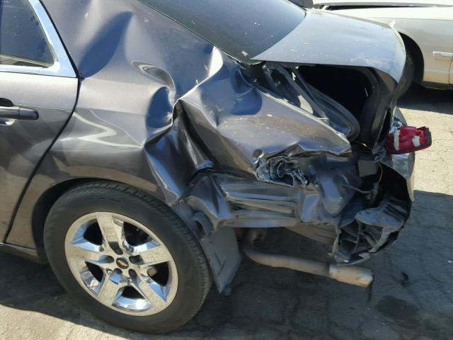 1G1ZC5E06A4164277 - 2010 CHEVROLET MALIBU 1LT GRAY photo 9