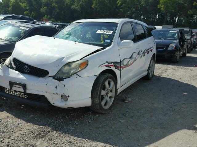 2T1KY38E64C218488 - 2004 TOYOTA COROLLA MA WHITE photo 2